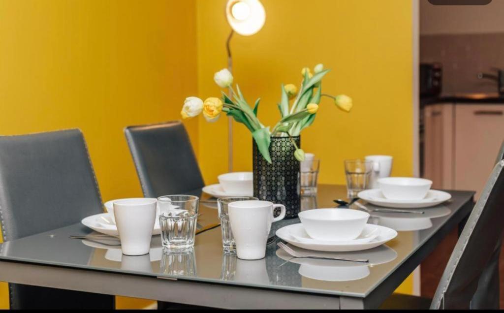 Sl Luxury 2 Bed Broad St Home Birmingham Buitenkant foto